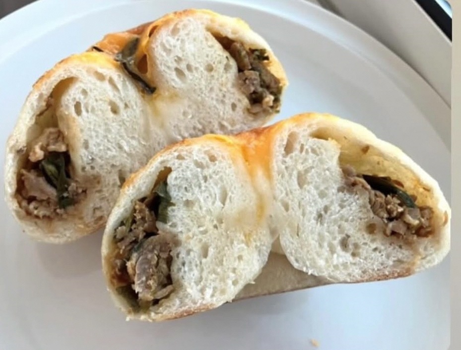 ねぎ豚プルコギ風ベーグルのイメージ